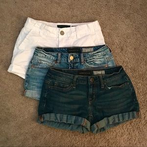3 Set of Jean Shorts